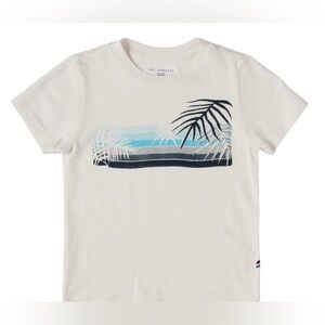 Sol Angeles boys white tee shirt size 10